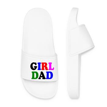 Girl dad - Claquettes Femme - blanc - Devant