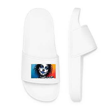 La Calavera Mystique - Claquettes Femme - blanc - Devant