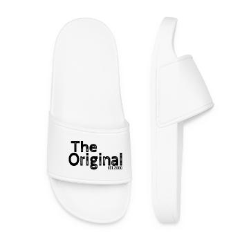 The Original Est. 2000 – Lustiges Eltern Design - Frauen Badelatschen - Weiß - Vorne