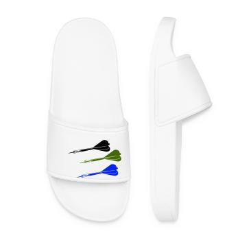 Darts - Women’s Pool Sliders - white - Front
