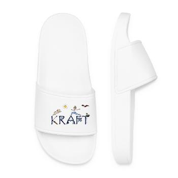 Bliss and Paw - Kraft - Frauen Badelatschen - Weiß - Vorne