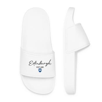 Elegant design Edinburgh, Scottish pride - Women’s Pool Sliders - white - Front