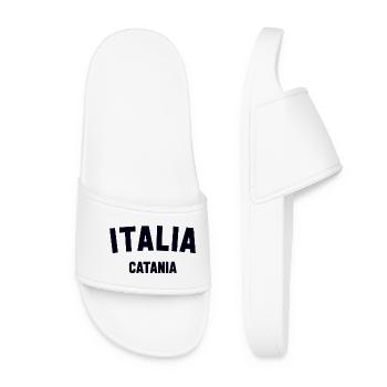 Catane, Italie - Claquettes Femme - blanc - Devant