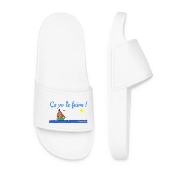 Ca va le faire - Claquettes Femme - blanc - Devant