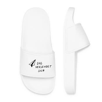 Ceci est envoyé - Claquettes Femme - blanc - Devant