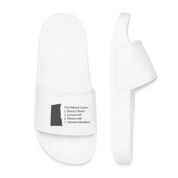 Political Career: Delivery to Plenary - Women’s Pool Sliders - white - Front
