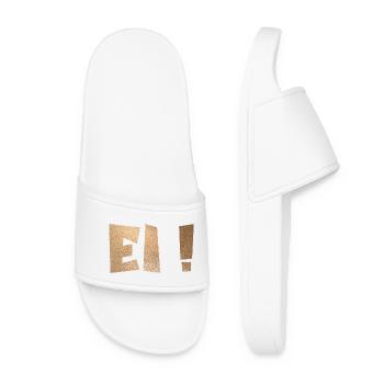 Eggshell Egg - Women’s Pool Sliders - white - Front