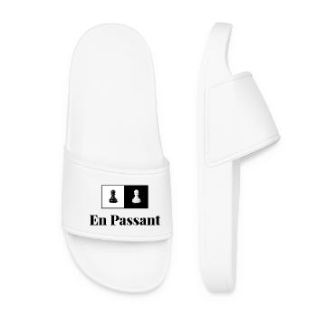 En Passant - Women’s Pool Sliders - white - Front