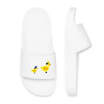Fire Brigade Ducks - Jack - Women’s Pool Sliders - white - Front