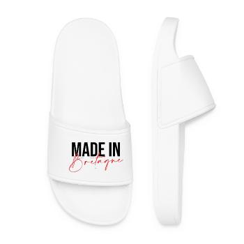 Made in Bretagne - Claquettes Femme - blanc - Devant