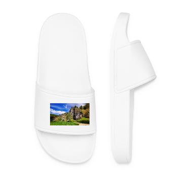 Dream tour along the Black Laber, Upper Palatinate - Women’s Pool Sliders - white - Front
