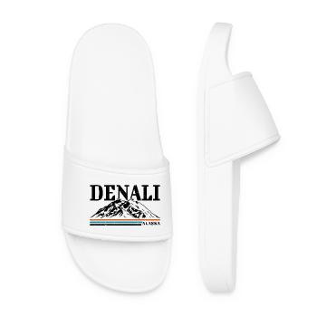 Alaska Denalis National Park Retro Vintage - Women’s Pool Sliders - white - Front