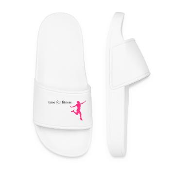 fitness - Women’s Pool Sliders - white - Front