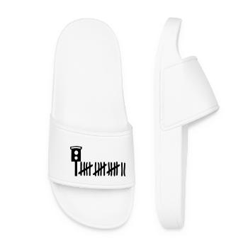 Tueur de radar - Claquettes Femme - blanc - Devant