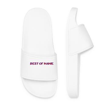 GRANNY. MOTHER's DAY. HAPPY BIRTHDAY GRANNY. I LOVE YOU - Women’s Pool Sliders - white - Front