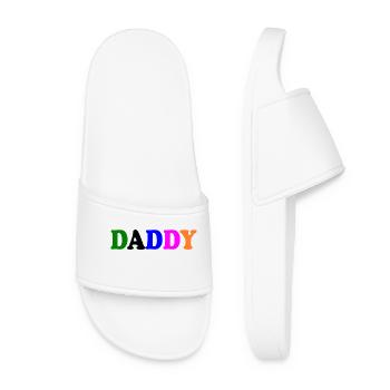 Daddy - Frauen Badelatschen - Weiß - Vorne