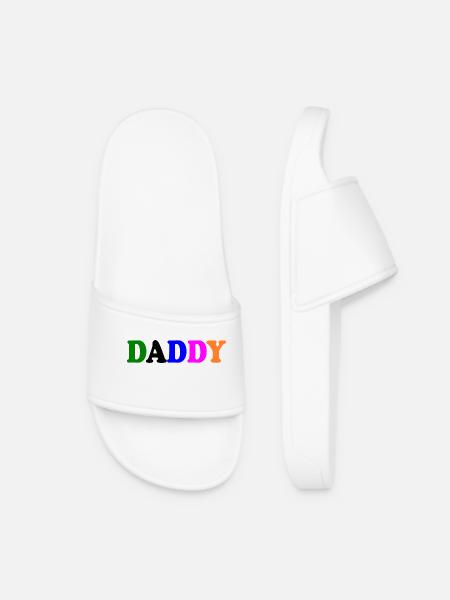 Daddy - Claquettes Femme - blanc