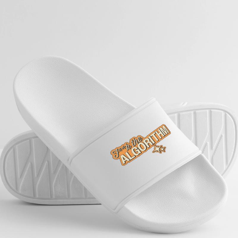 Fk the Algorithm – Digital Rebellion Women’s Pool Sliders
