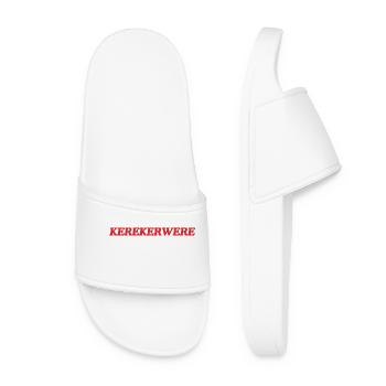KEREKERWERE | T-Shirt de Flandre occidentale - Claquettes Femme - blanc - Devant