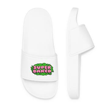 Super Baked Neon Pop - Women’s Pool Sliders - white - Front
