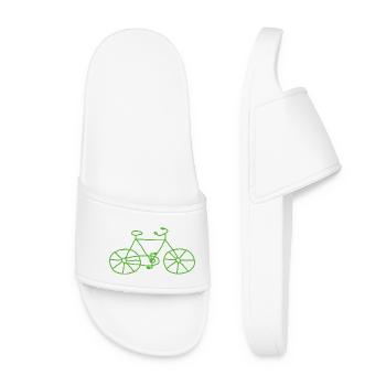 Croquis à vélo - Claquettes Femme - blanc - Devant