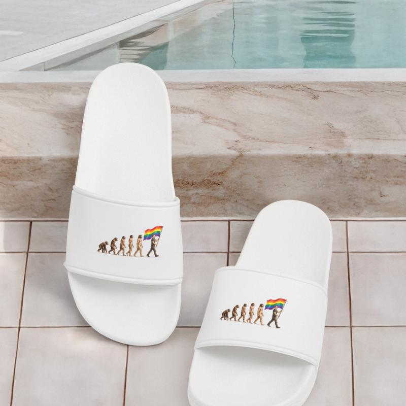 LGBTQ Pride Month - Pride Evolution Women’s Pool Sliders