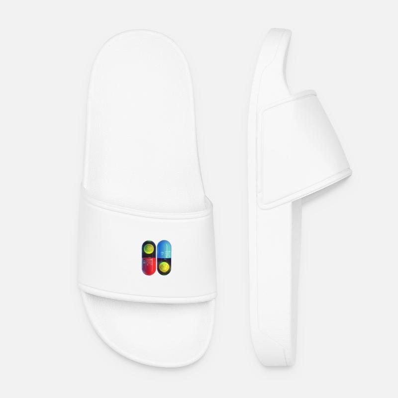 matrix nirvana - Women’s Pool Sliders - white