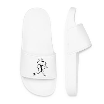 Baseball Comedy - Women’s Pool Sliders - white - Front
