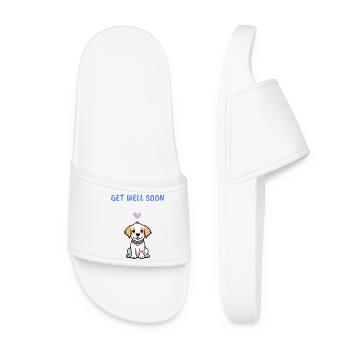 Get well soon - Women’s Pool Sliders - white - Front