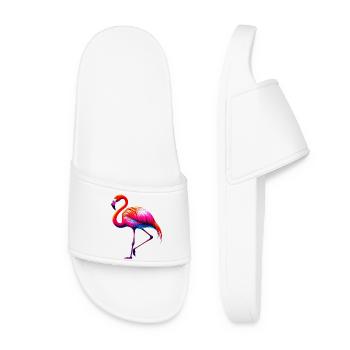 Flamingo - Women’s Pool Sliders - white - Front
