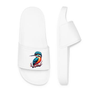 Martin-pêcheur - Claquettes Femme - blanc - Devant