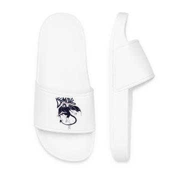 Demon Vibes – Sombre et mystique - Claquettes Femme - blanc - Devant