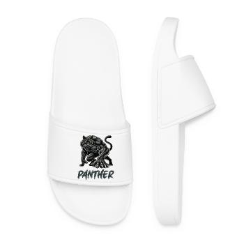 panther - Women’s Pool Sliders - white - Front