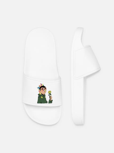 gravestones - Women’s Pool Sliders - white