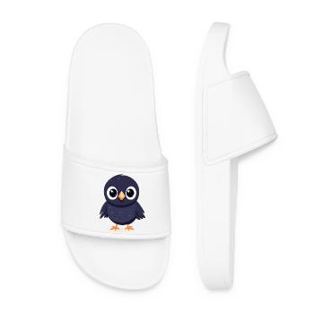 Little Raven - Women’s Pool Sliders - white - Front