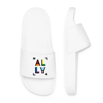 Allié - Claquettes Femme - blanc - Devant