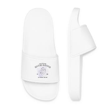Maternité EST 2026 – Tu fais du bon travail Maman - Claquettes Femme - blanc - Devant