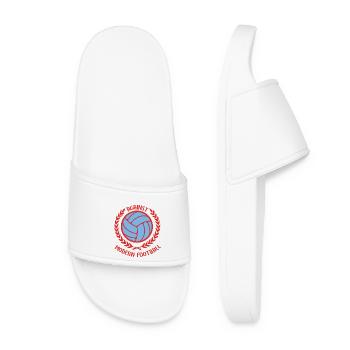 Against Modern Football - Women’s Pool Sliders - white - Front