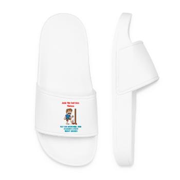 Hurt a bit - Women’s Pool Sliders - white - Front