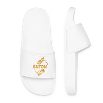 Anton en couple - Claquettes Femme - blanc - Devant