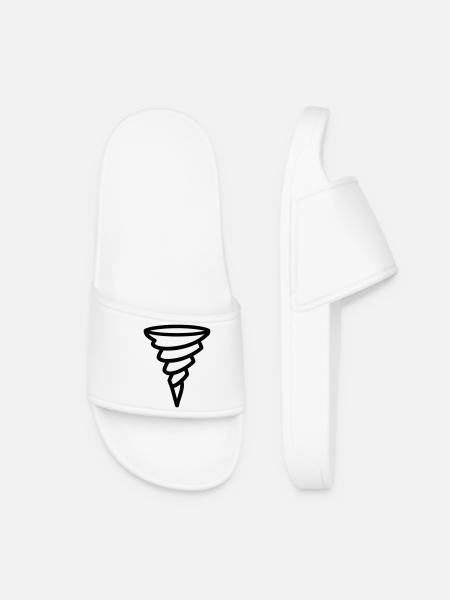 tornade - Claquettes Femme - blanc