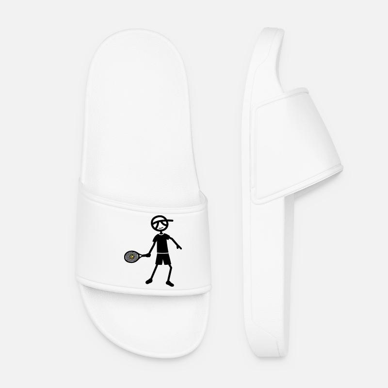 Tennis forehand - Women’s Pool Sliders - white