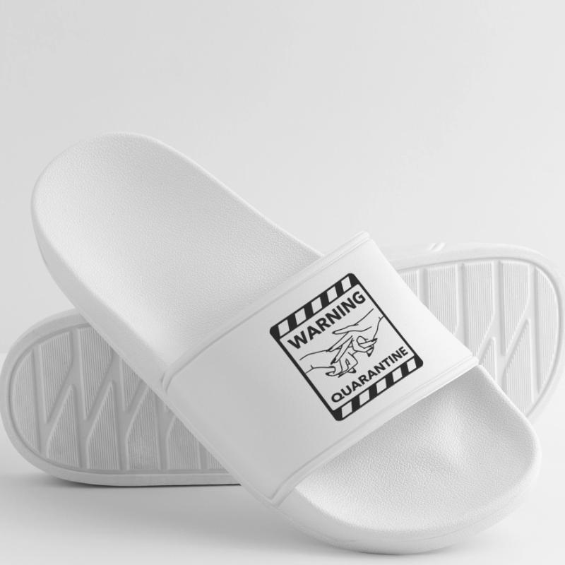 Warning: Quarantine Women’s Pool Sliders