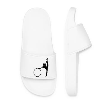 Gymnastique rythmique - Claquettes Femme - blanc - Devant