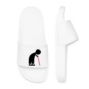 Grandpa - Women’s Pool Sliders - white - Front