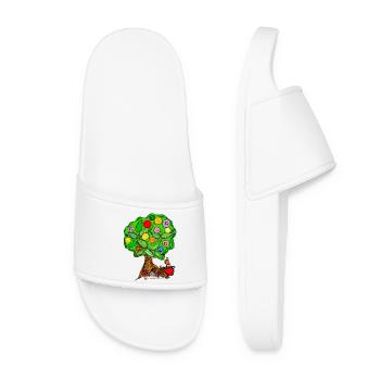 Tree - Women’s Pool Sliders - white - Front
