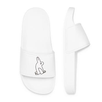 Lapin de canard - Claquettes Femme - blanc - Devant