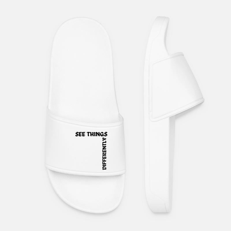See things differently - Women’s Pool Sliders - white