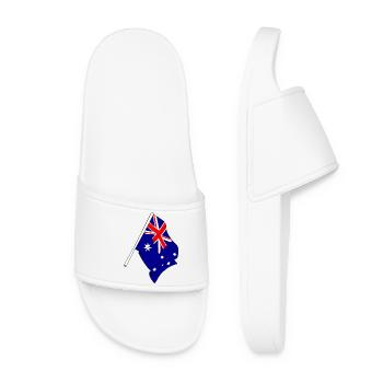 Flagge von Australien - Frauen Badelatschen - Weiß - Vorne