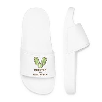 Master of the serve - Women’s Pool Sliders - white - Front